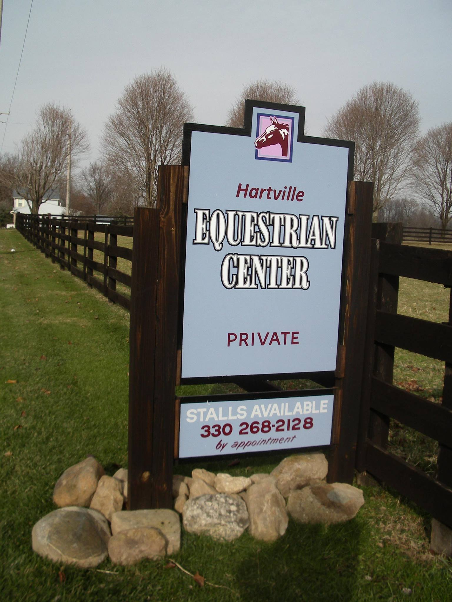 Hartville Equestrian Center Sign